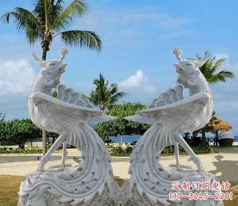 重庆精美凤凰石雕,让你的空间闪耀光芒