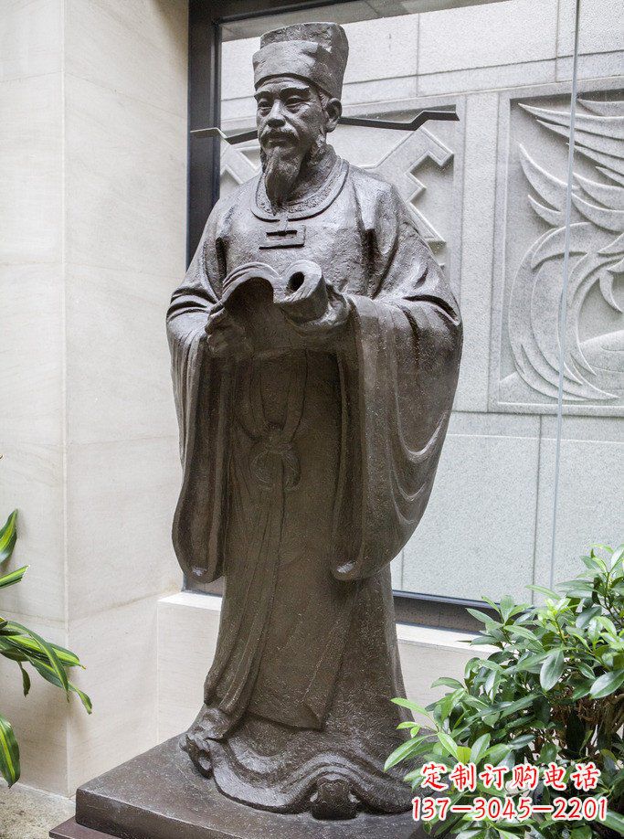 重庆精美沈括古代人物铜雕