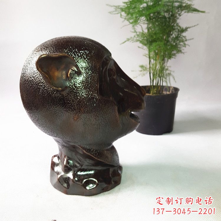 重庆中领雕塑:精美艺术品——猴年生肖铜兽雕塑