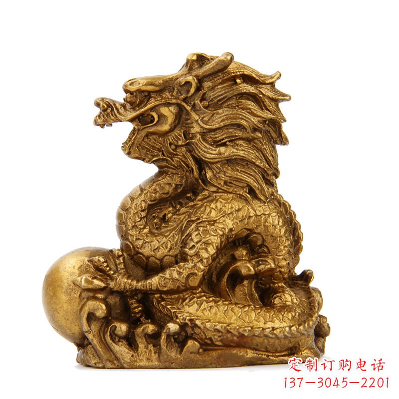 重庆汇聚古典文化,铸铜鎏金款动物雕塑摆件