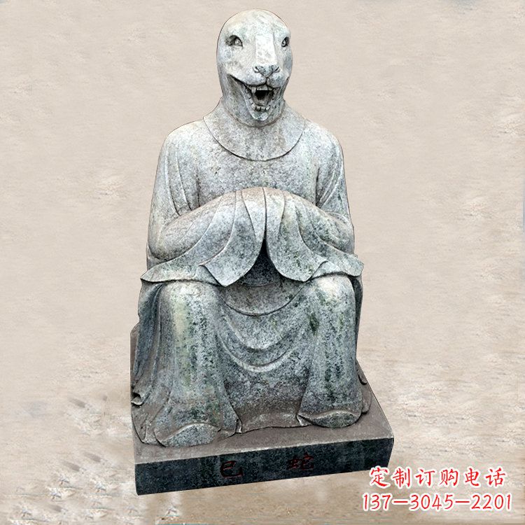 重庆精美的生肖蛇兽雕塑