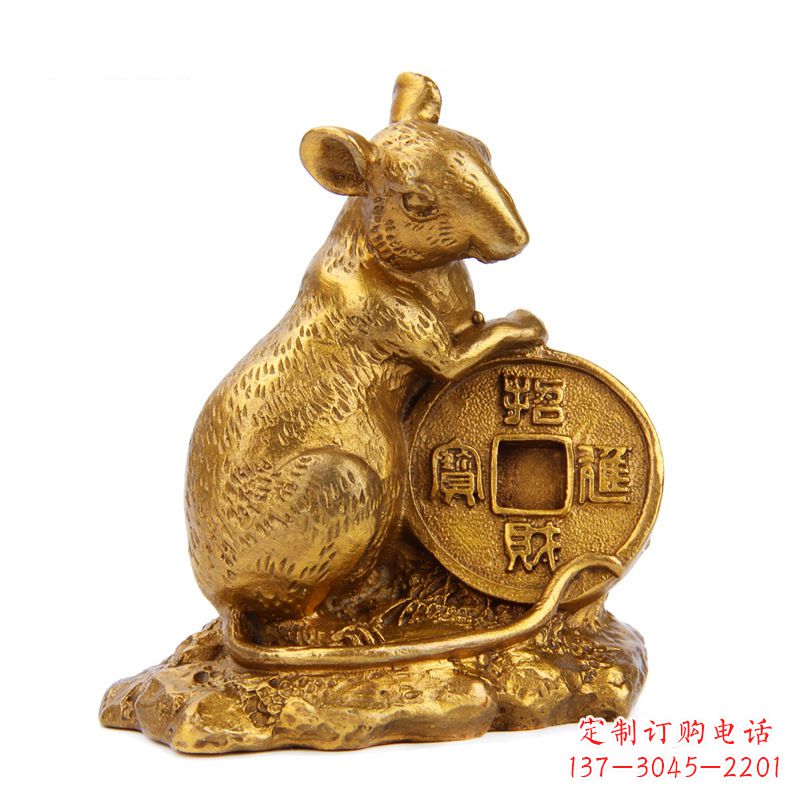 重庆高质量铸铜鎏金动物雕塑