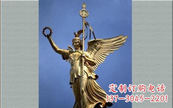 重庆优雅的胜利女神铜雕