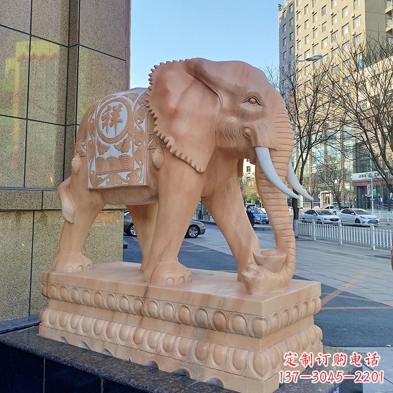 重庆狮子大象石雕