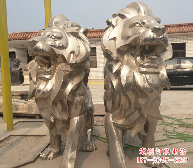 重庆狮子雕塑不锈钢