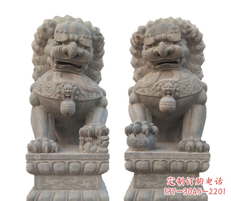 重庆精美狮子石雕,让您的家居更加完美