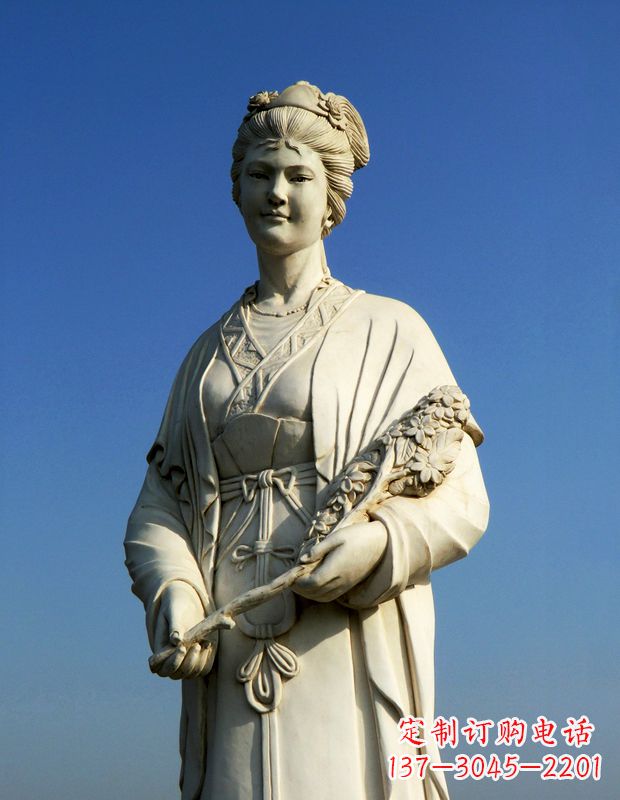 重庆领雕塑:精致雕刻,体现经典美女雕像