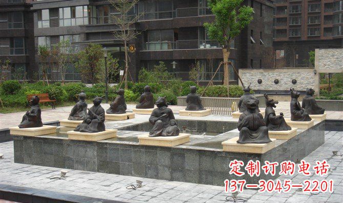 重庆中领雕塑:传承十二生肖文化的铜雕精品