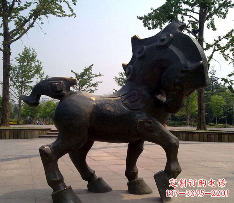 重庆中领雕塑的十二生肖铜雕塑是一款独具特色的…
