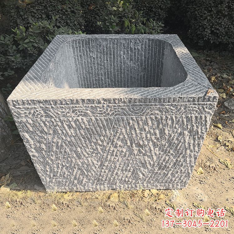 重庆精致石雕水槽,融合精美工艺