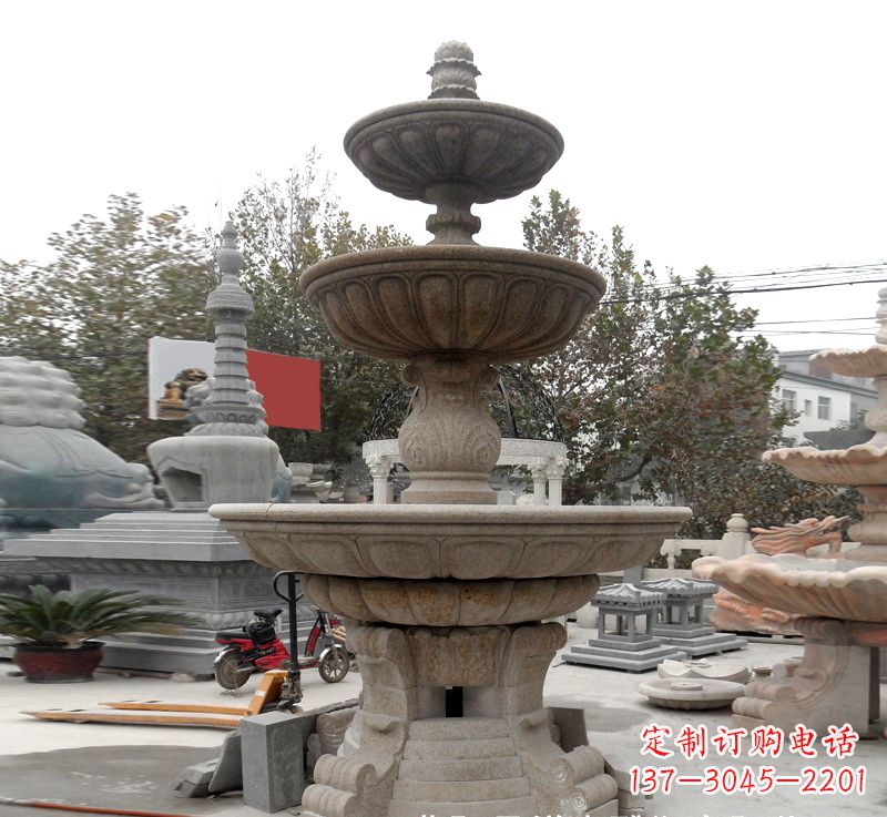 重庆钵式喷泉雕塑,精美装饰您的家园