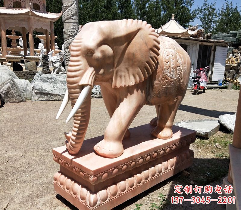 重庆精美大象櫈,领雕工艺独特
