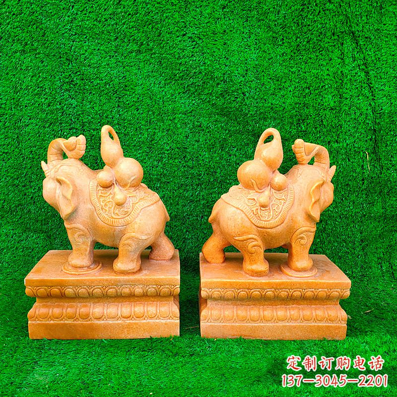 重庆精美大象雕塑,点缀美好家园