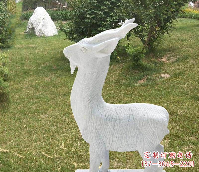 重庆中领雕塑角度石雕动物羊雕塑