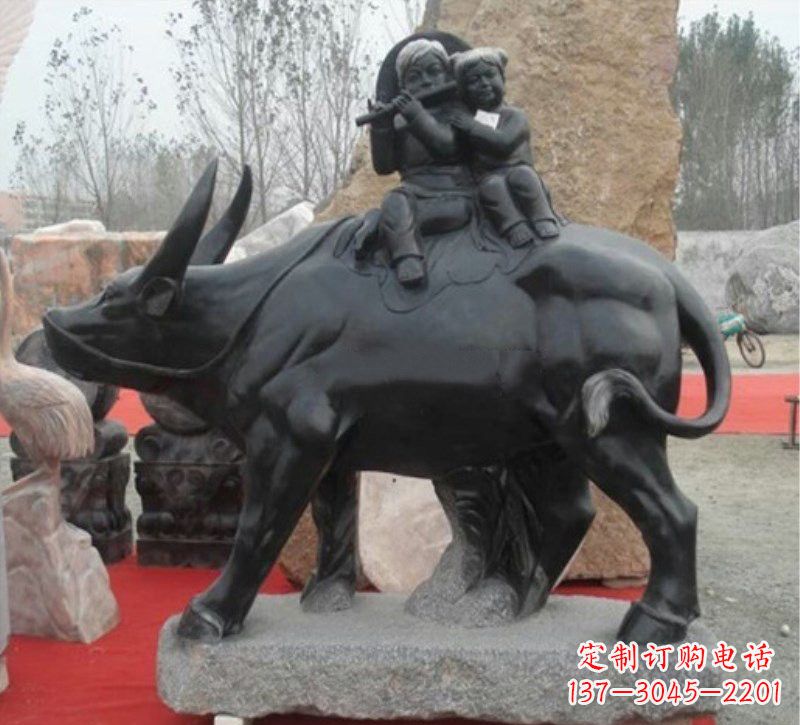 重庆传承经典,表达淳朴——牧童雕塑