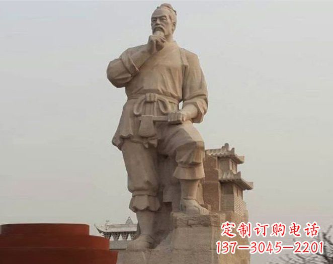 重庆重拾古代风采,中领雕塑打造高贵的鲁班雕塑
