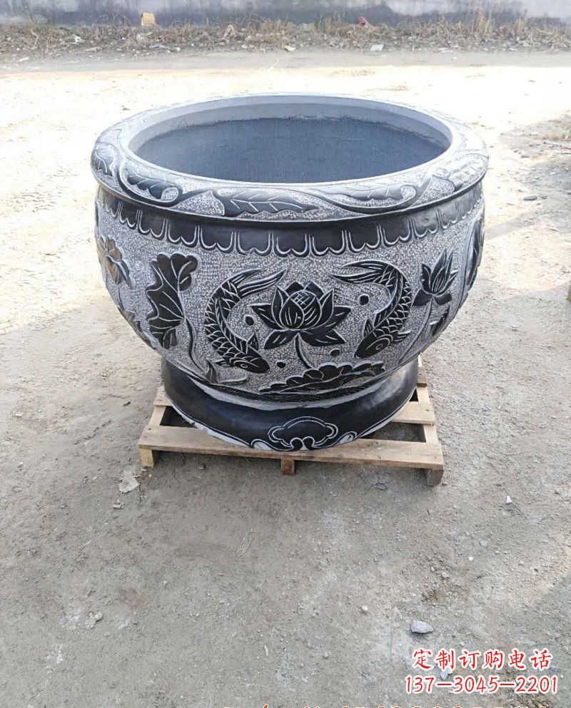 重庆独特雕花盆,精美别致的家庭装饰