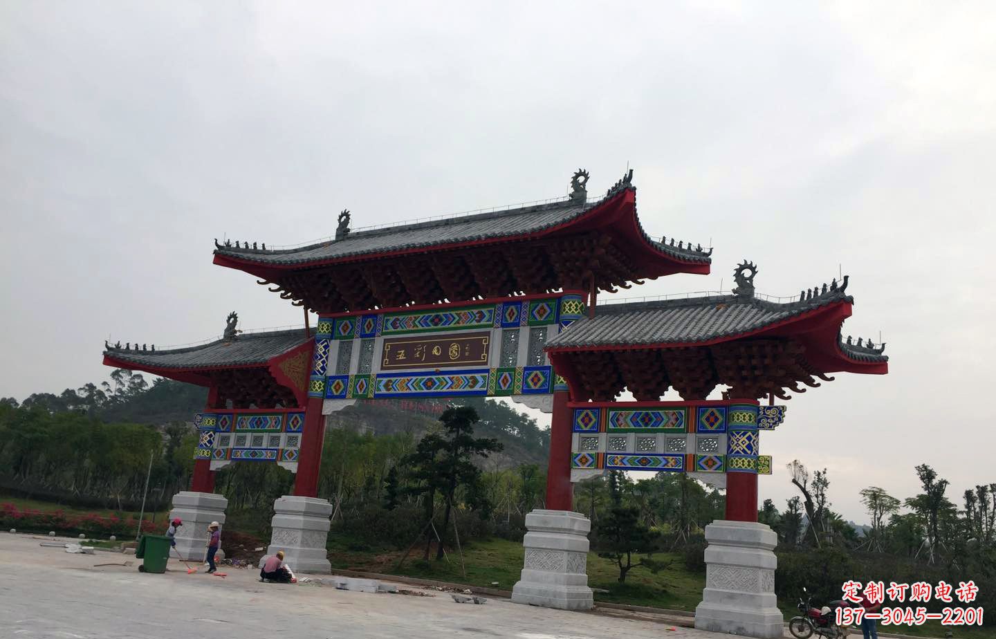 重庆石雕景观牌坊