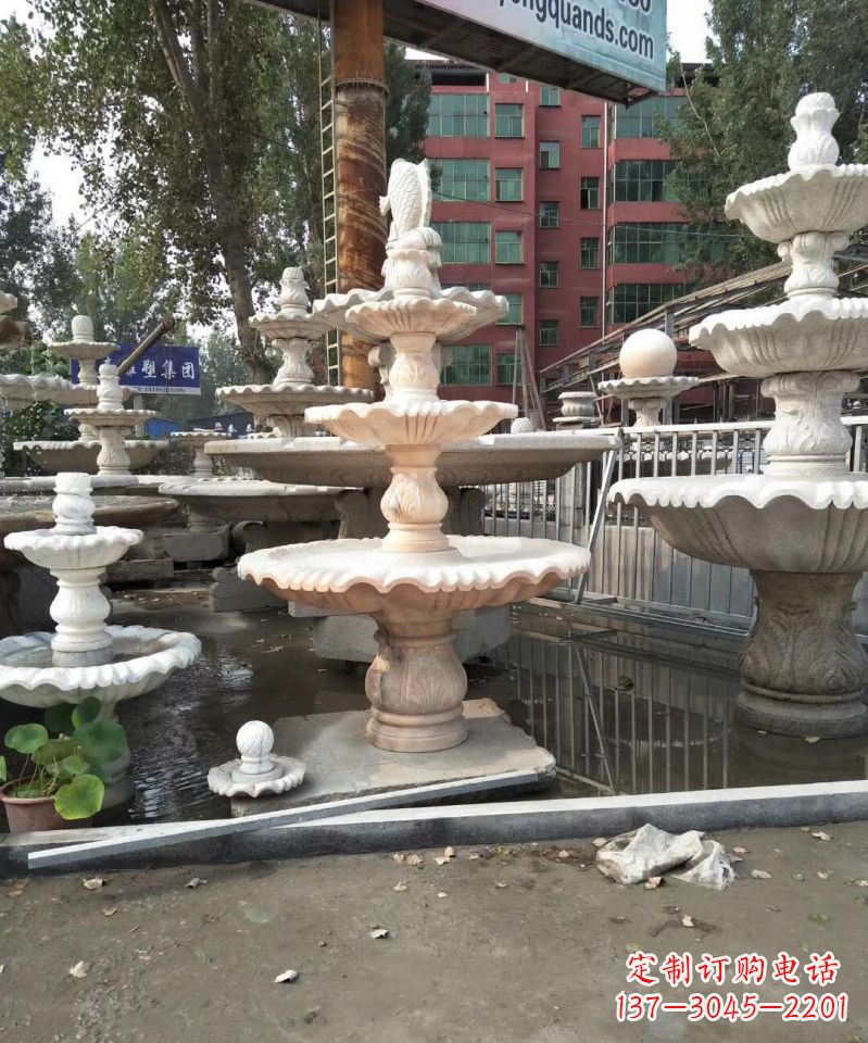 重庆石雕景观喷泉 (2)