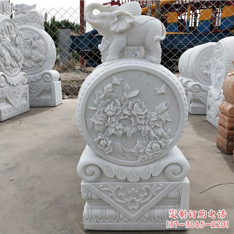 重庆精美门墩雕塑,增添独特气质
