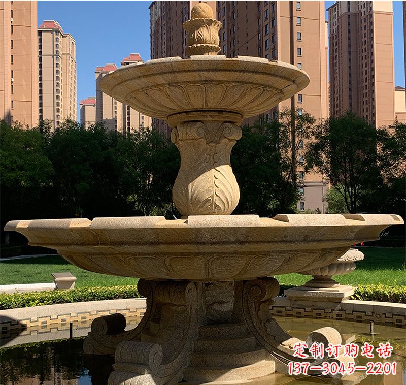 重庆艺术品级石雕喷泉水景
