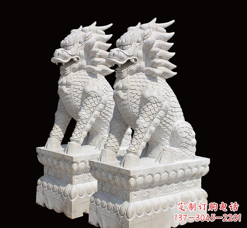 重庆中领雕塑推出麒麟雕塑一对