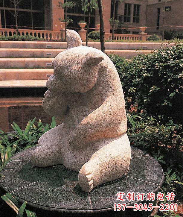 重庆石雕熊猫