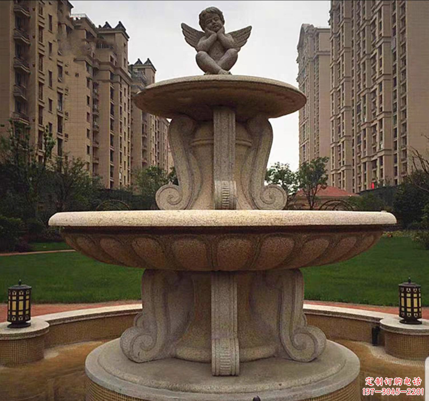 重庆石雕鱼喷泉