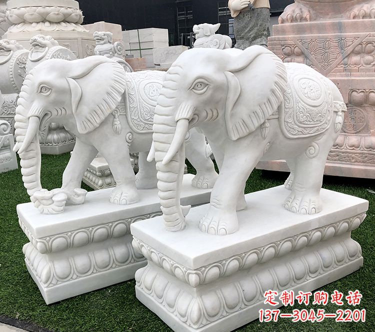 重庆石浮雕大象