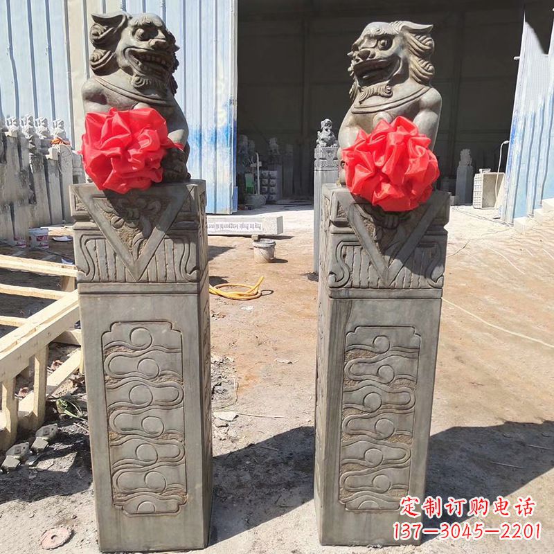 重庆石狮子栓马桩