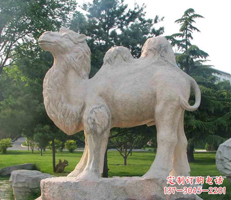 重庆石头骆驼雕塑