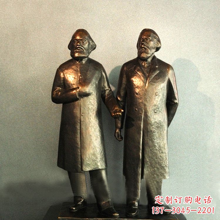 重庆世纪伟人马克思和恩格斯雕塑