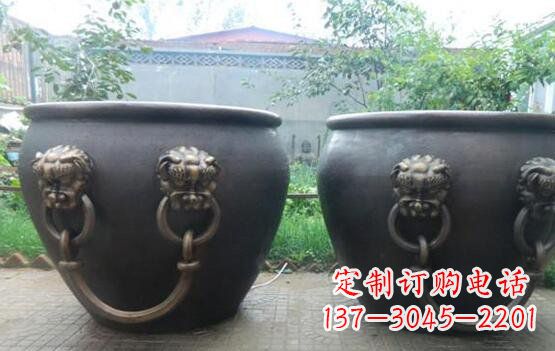 重庆水缸寺庙景观铜雕