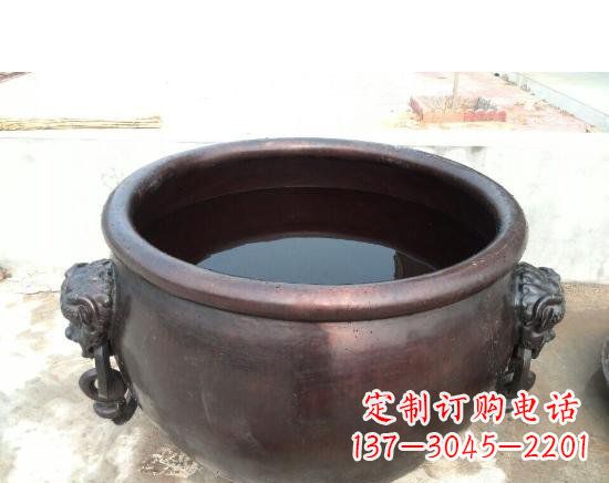 重庆水缸寺庙铜雕