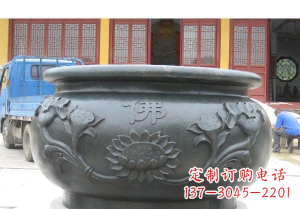 重庆水缸寺庙铜雕 (2)