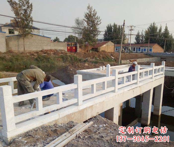 重庆寺庙景观汉白玉栏板石雕