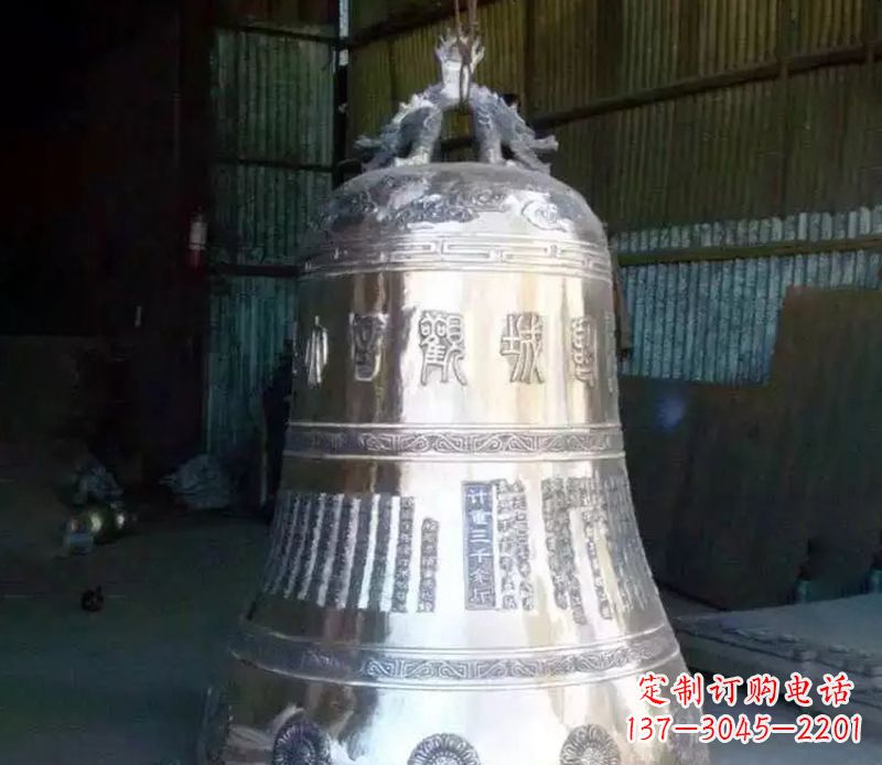 重庆寺庙铸铁铜钟雕塑