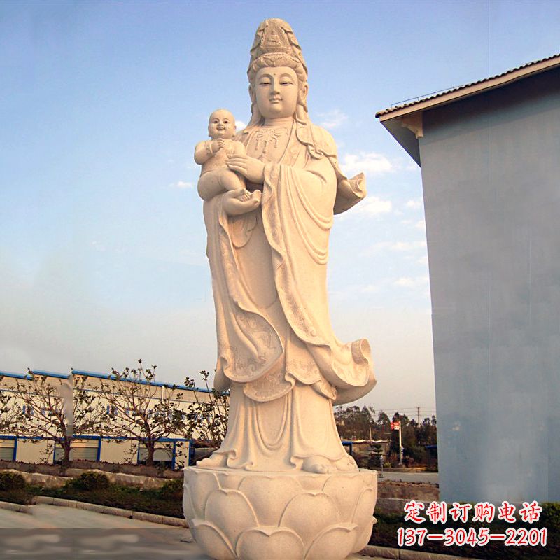 重庆送子观音石雕