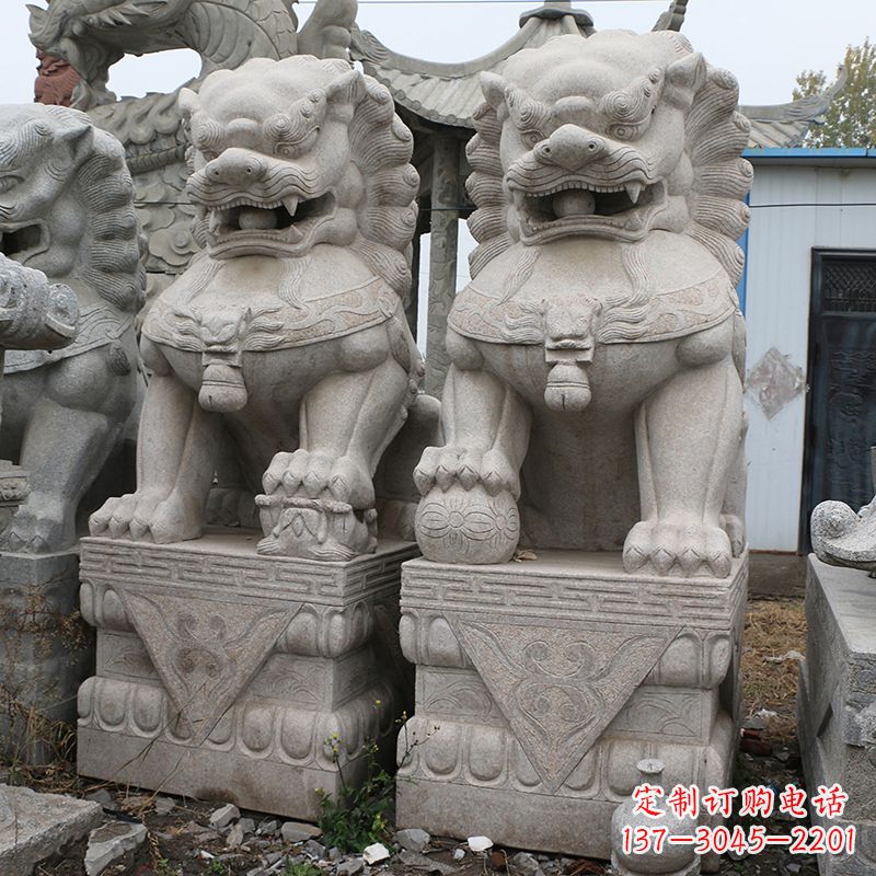 重庆天安门狮子石雕塑