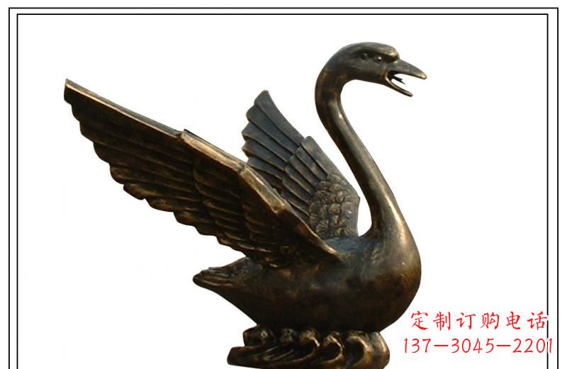 重庆天鹅喷泉铜雕
