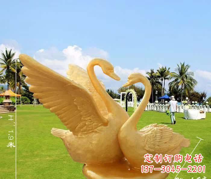 重庆天鹅铜雕