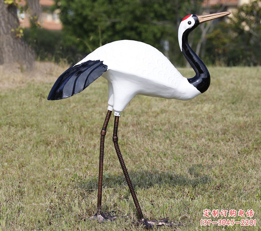 重庆庭院仙鹤雕塑
