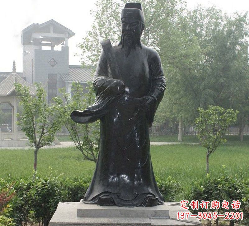 重庆铜雕八仙曹国舅