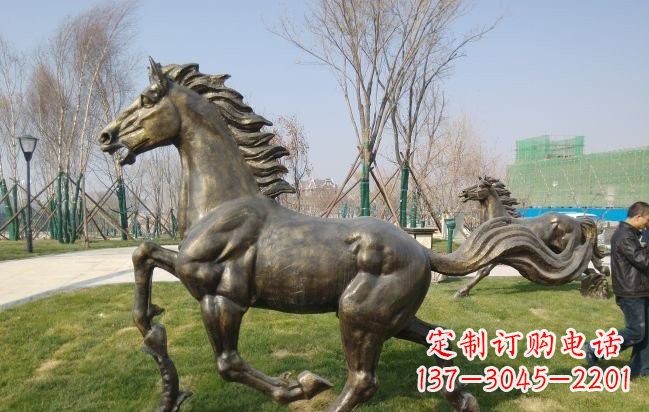 重庆铜雕奔马