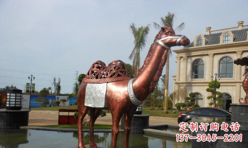 重庆铜雕抽象骆驼