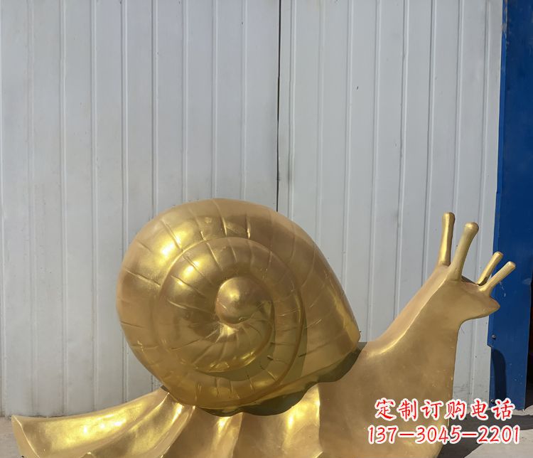 重庆铜雕创意蜗牛雕塑