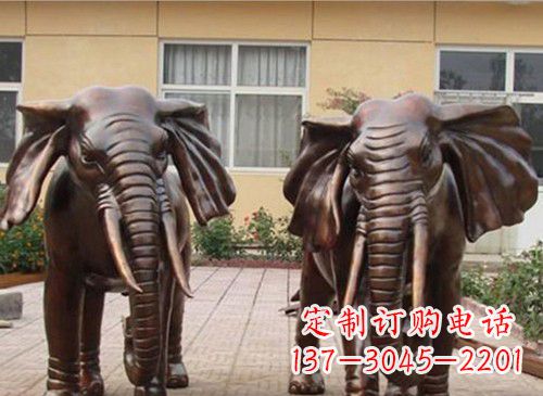 重庆铜雕大象222