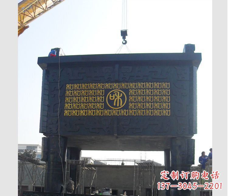 重庆铜雕大型鼎盛香炉