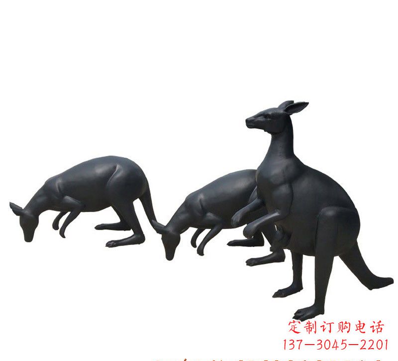 重庆铜雕袋鼠雕塑