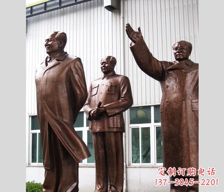 重庆铜雕东方伟人雕塑